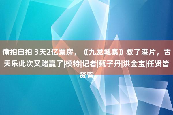 偷拍自拍 3天2亿票房，《九龙城寨》救了港片，古天乐此次又赌赢了|模特|记者|甄子丹|洪金宝|任贤皆